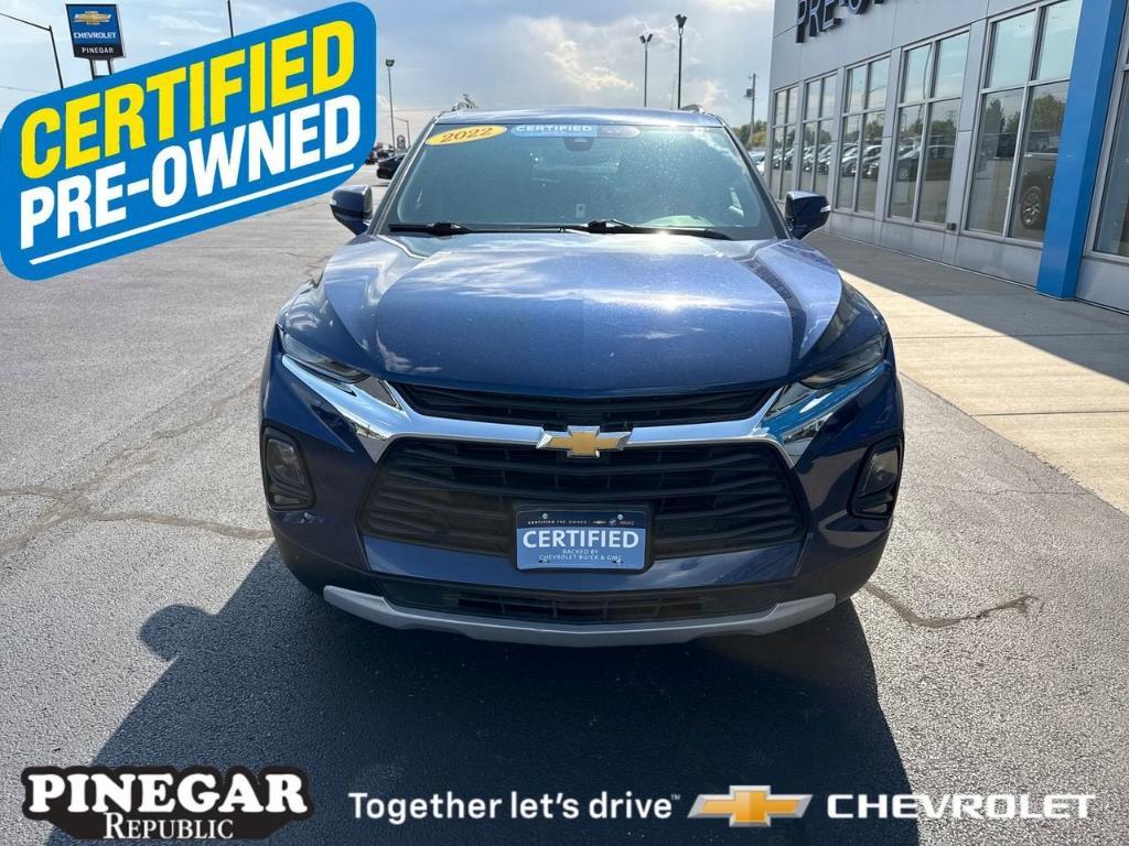 used 2022 Chevrolet Blazer car, priced at $24,924