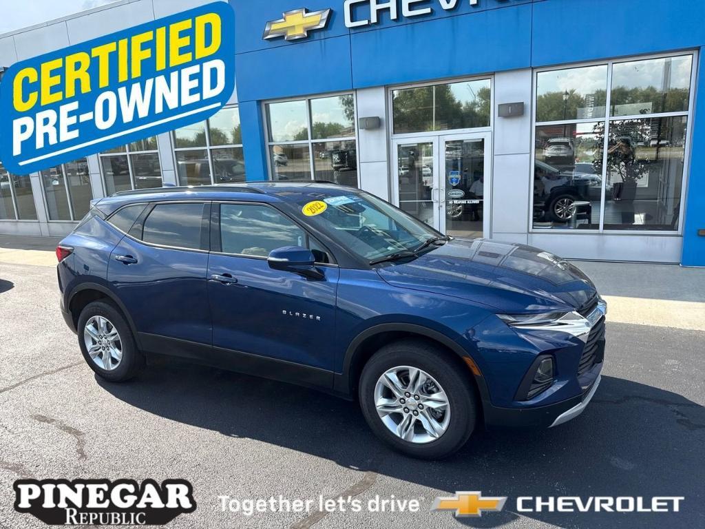 used 2022 Chevrolet Blazer car, priced at $24,924