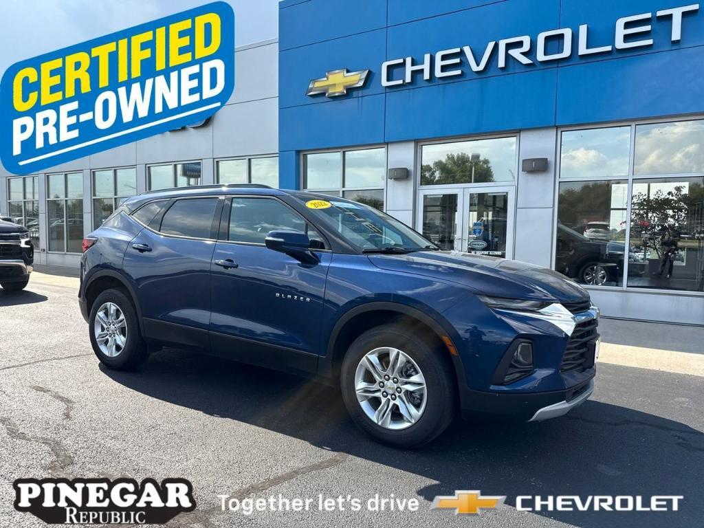 used 2022 Chevrolet Blazer car, priced at $24,924