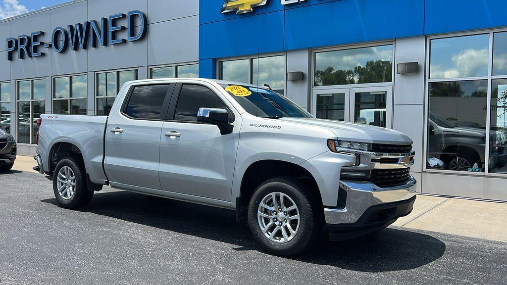 used 2021 Chevrolet Silverado 1500 car, priced at $30,564