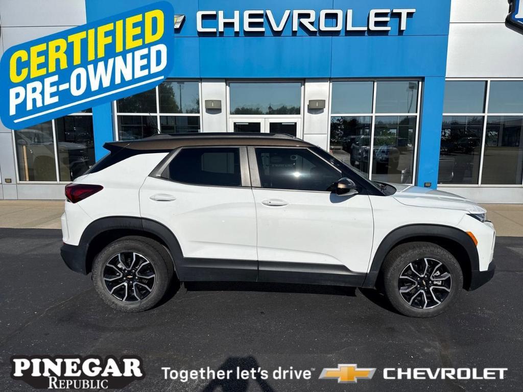 used 2021 Chevrolet TrailBlazer car, priced at $22,324
