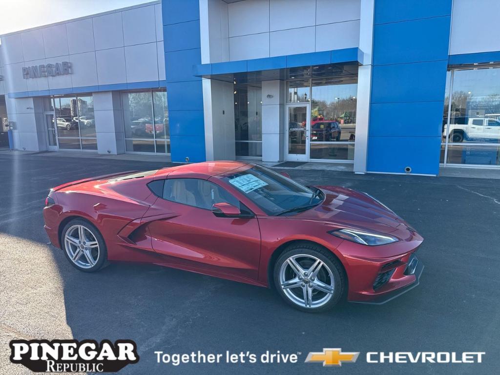 new 2025 Chevrolet Corvette car, priced at $82,115