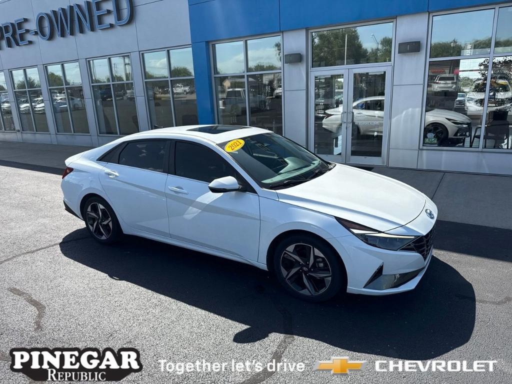used 2021 Hyundai Elantra car, priced at $18,667