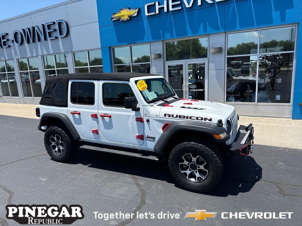 used 2022 Jeep Wrangler Unlimited car, priced at $37,688