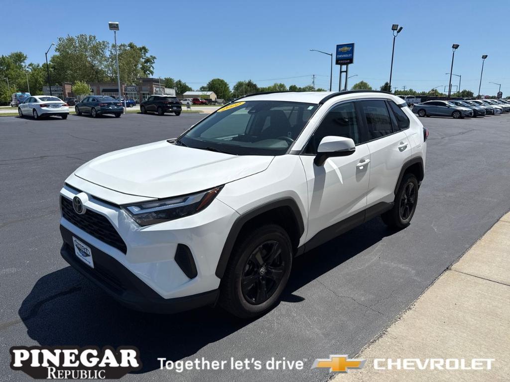 used 2022 Toyota RAV4 car, priced at $25,423