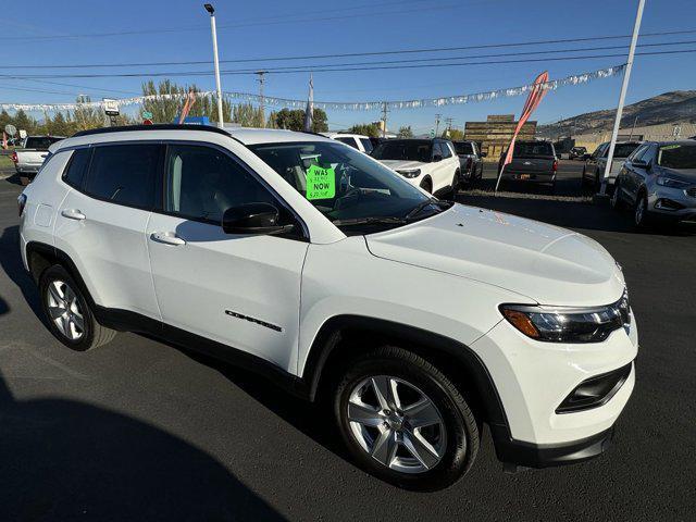 used 2022 Jeep Compass car, priced at $22,110