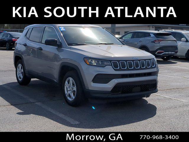 used 2022 Jeep Compass car, priced at $19,229