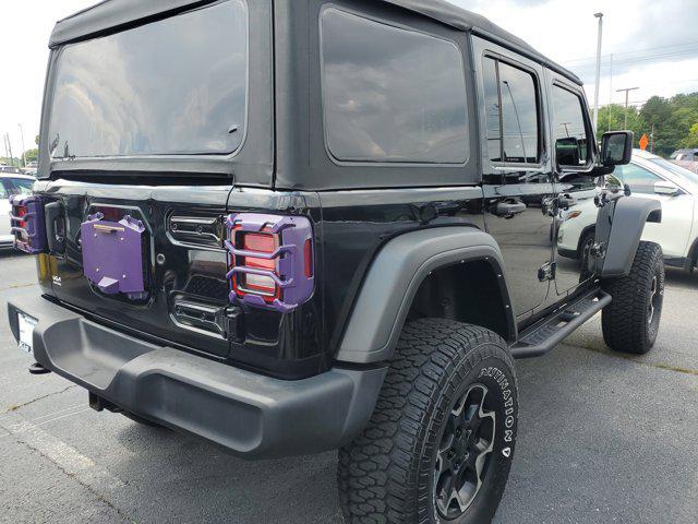 used 2021 Jeep Wrangler Unlimited car, priced at $27,757