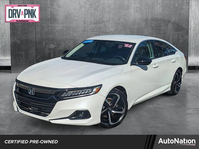 used 2022 Honda Accord car, priced at $27,859