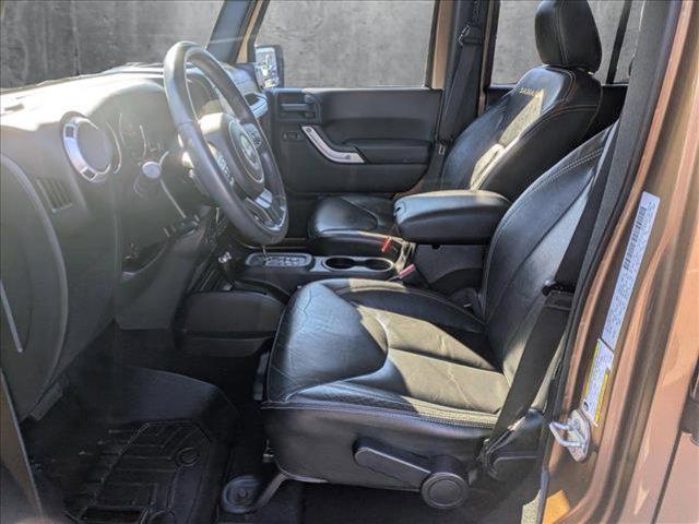 used 2015 Jeep Wrangler Unlimited car, priced at $25,475