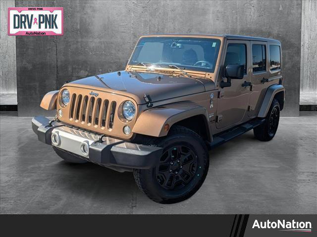 used 2015 Jeep Wrangler Unlimited car, priced at $25,475