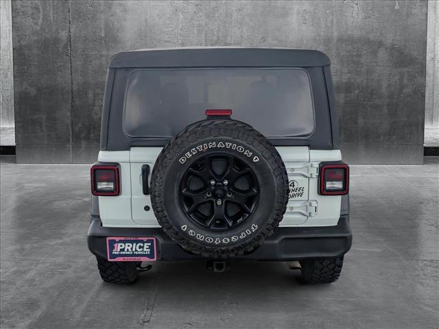 used 2020 Jeep Wrangler car, priced at $27,549