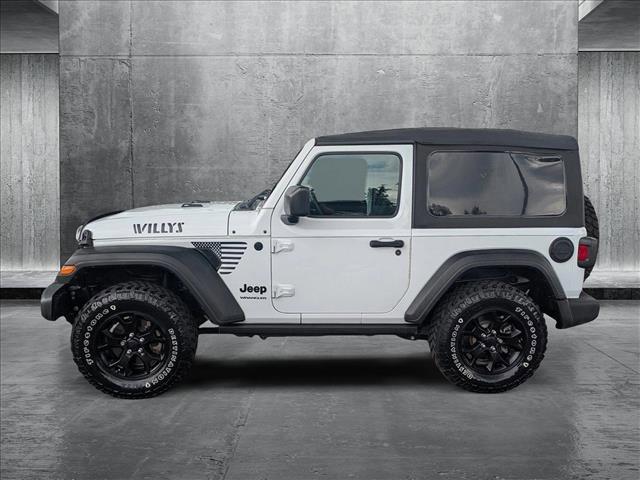 used 2020 Jeep Wrangler car, priced at $27,549