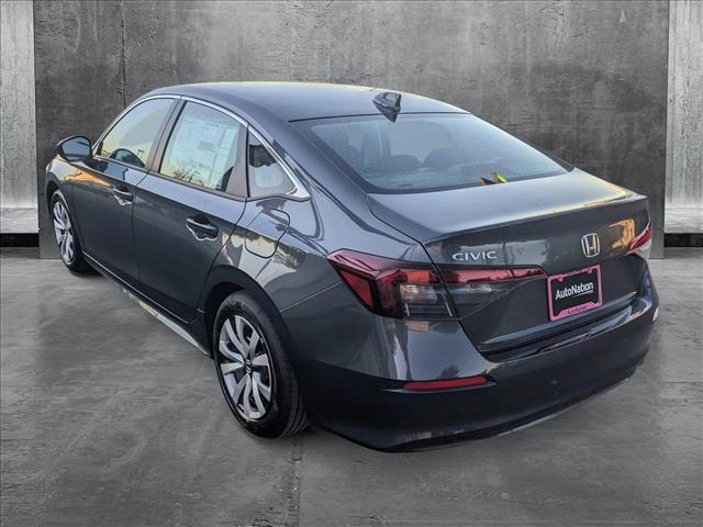 new 2025 Honda Civic car, priced at $25,345