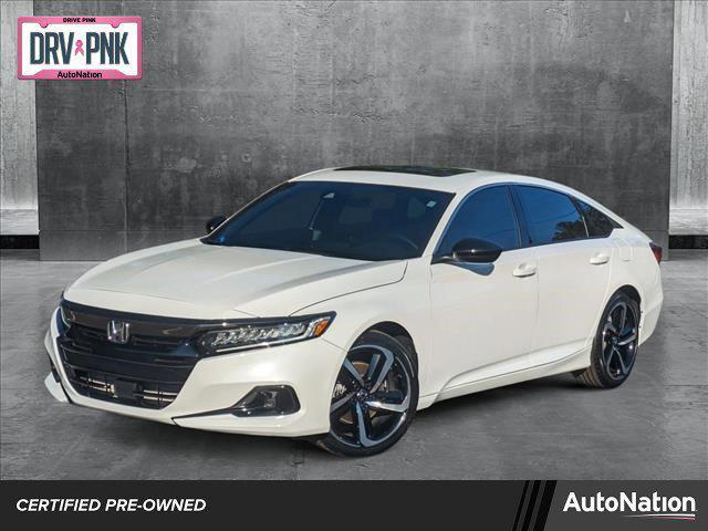 used 2021 Honda Accord car, priced at $25,490