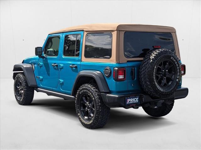 used 2020 Jeep Wrangler Unlimited car, priced at $29,795