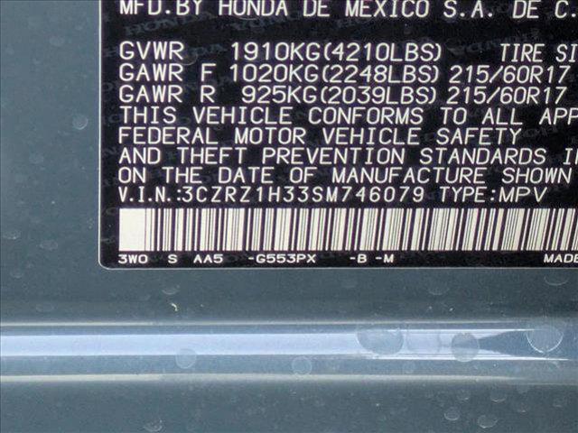 new 2025 Honda HR-V car, priced at $27,250