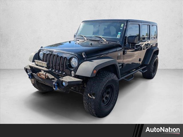 used 2018 Jeep Wrangler JK Unlimited car, priced at $22,689