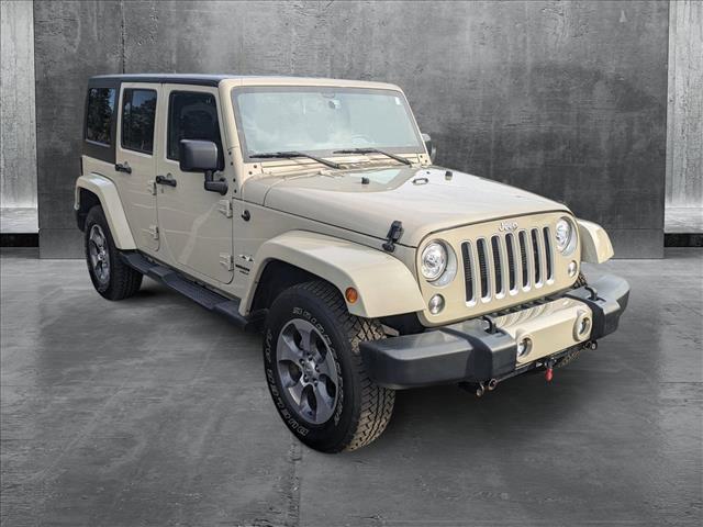 used 2017 Jeep Wrangler Unlimited car, priced at $25,492