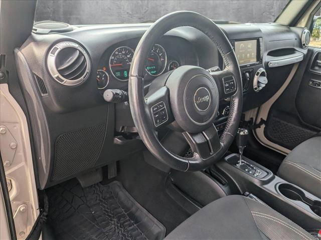 used 2017 Jeep Wrangler Unlimited car, priced at $25,492