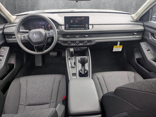 new 2025 Honda Accord car, priced at $30,705