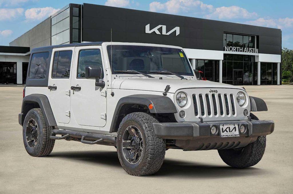 used 2016 Jeep Wrangler Unlimited car, priced at $17,998
