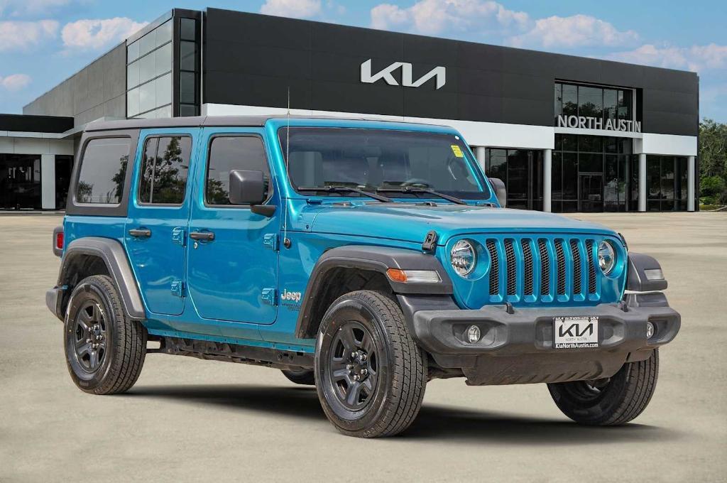 used 2020 Jeep Wrangler Unlimited car, priced at $27,698