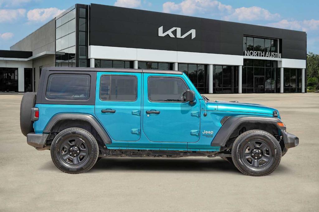 used 2020 Jeep Wrangler Unlimited car, priced at $27,698