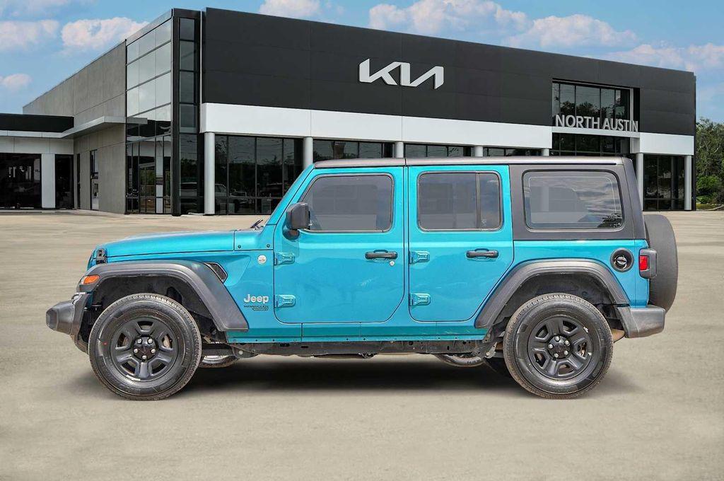 used 2020 Jeep Wrangler Unlimited car, priced at $25,100