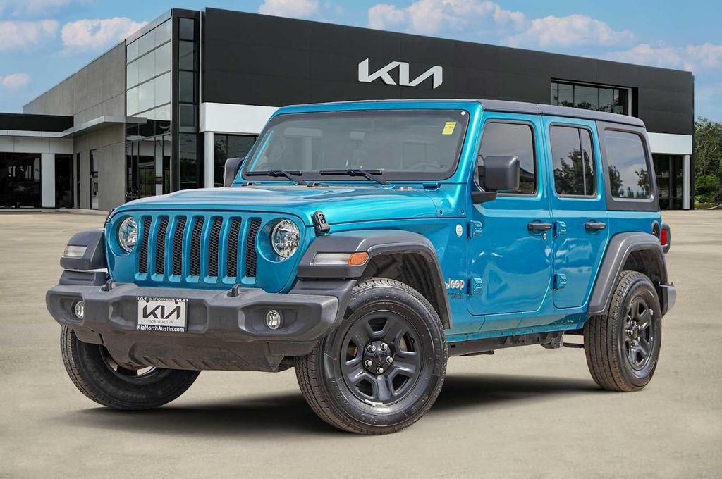 used 2020 Jeep Wrangler Unlimited car, priced at $27,698