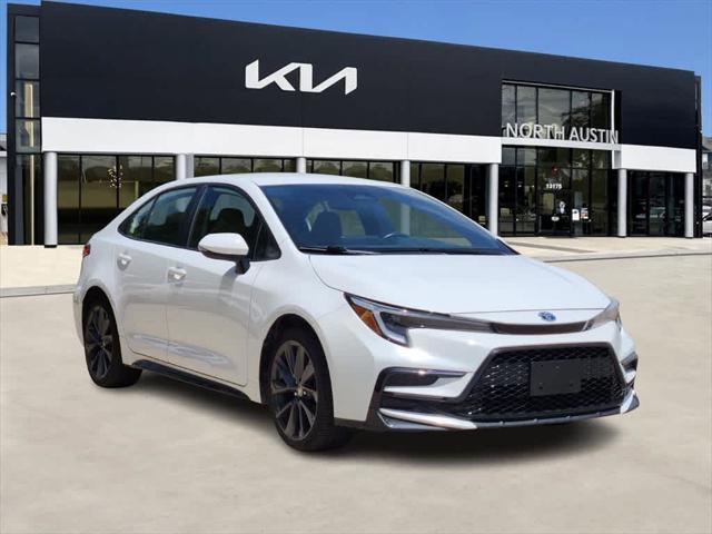 used 2024 Toyota Corolla Hybrid car, priced at $21,233
