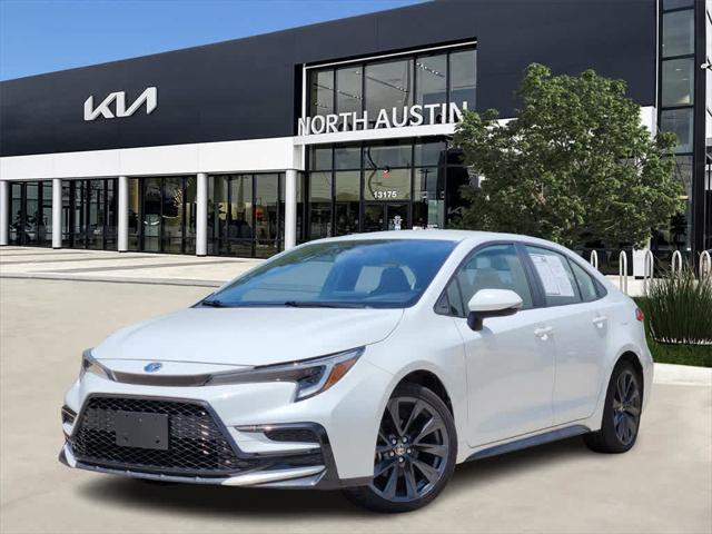 used 2024 Toyota Corolla Hybrid car, priced at $21,598