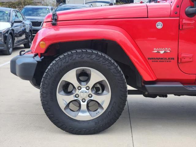 used 2017 Jeep Wrangler Unlimited car, priced at $21,581