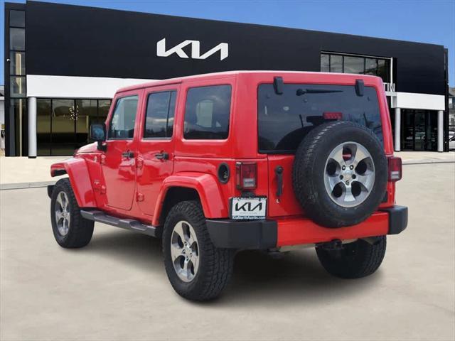 used 2017 Jeep Wrangler Unlimited car, priced at $21,581