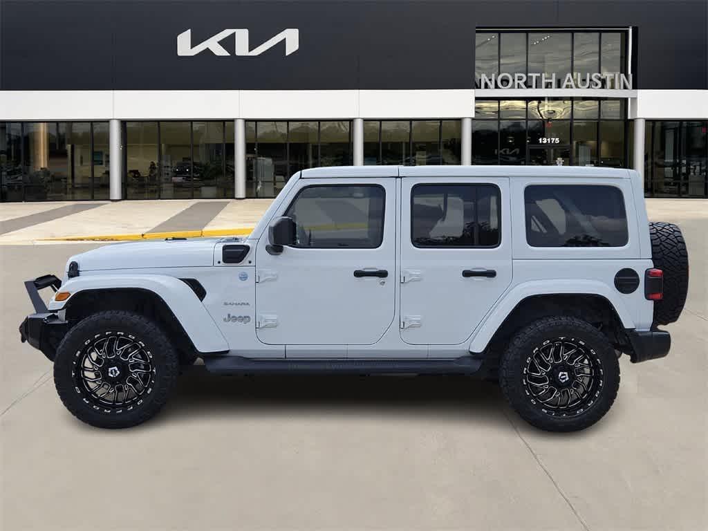 used 2022 Jeep Wrangler Unlimited 4xe car, priced at $35,000