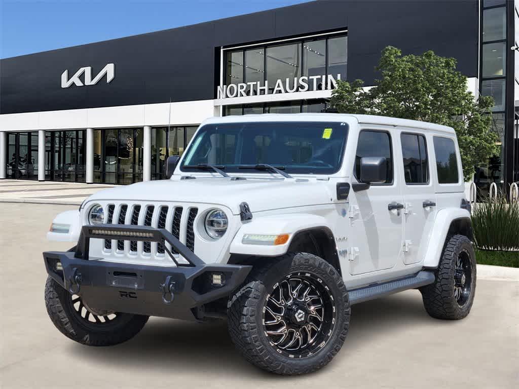 used 2022 Jeep Wrangler Unlimited 4xe car, priced at $32,998