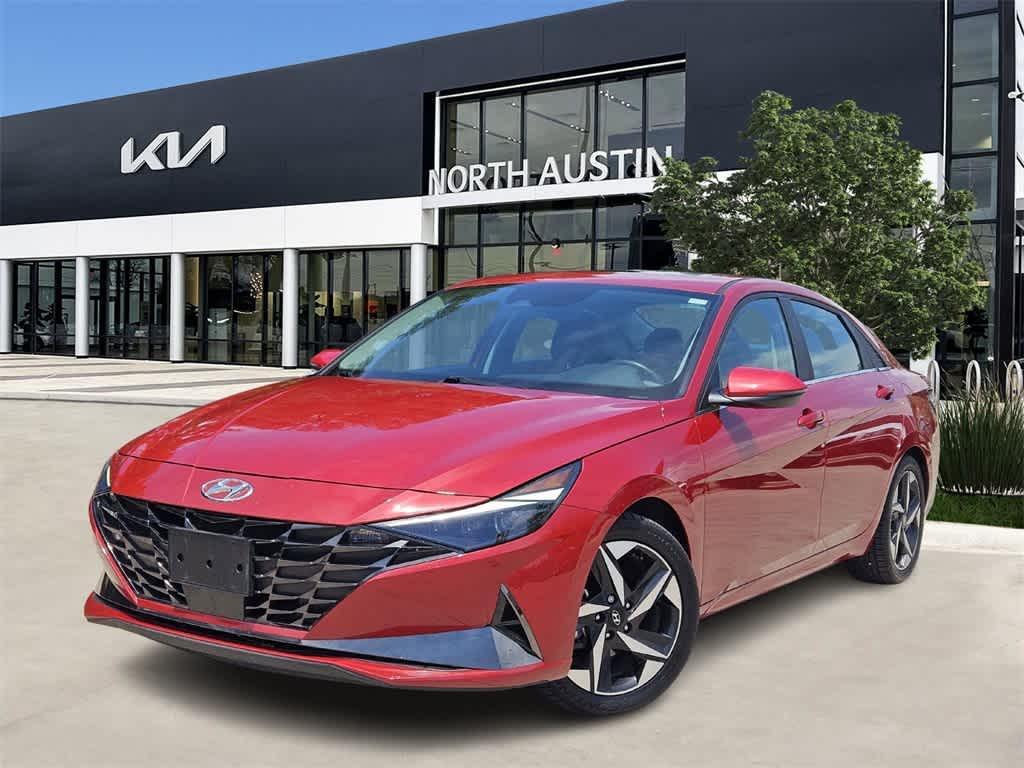 used 2021 Hyundai ELANTRA HEV car, priced at $21,498
