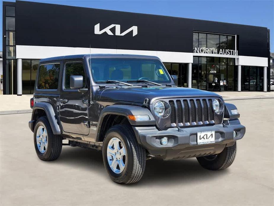 used 2021 Jeep Wrangler car, priced at $29,198