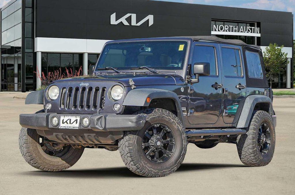 used 2014 Jeep Wrangler Unlimited car, priced at $15,998