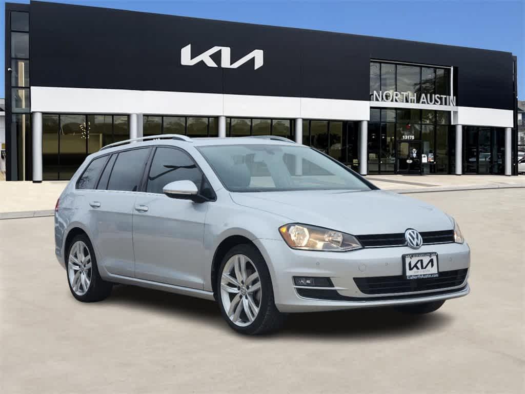 used 2015 Volkswagen Golf SportWagen car, priced at $13,756