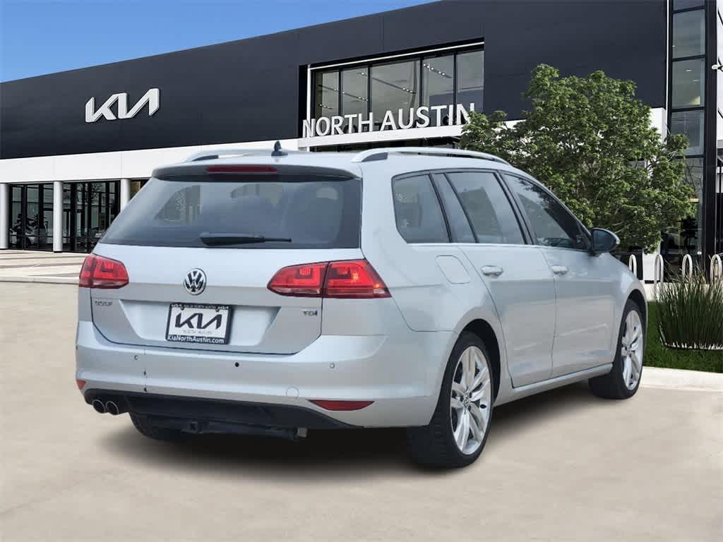 used 2015 Volkswagen Golf SportWagen car, priced at $13,756