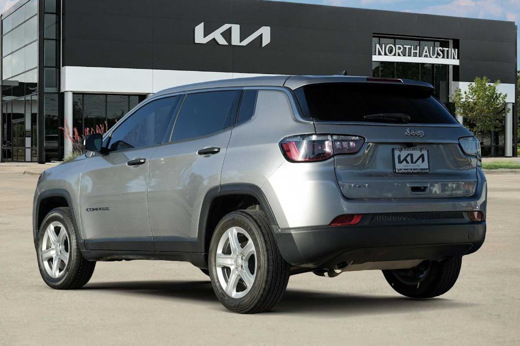 used 2024 Jeep Compass car, priced at $19,498