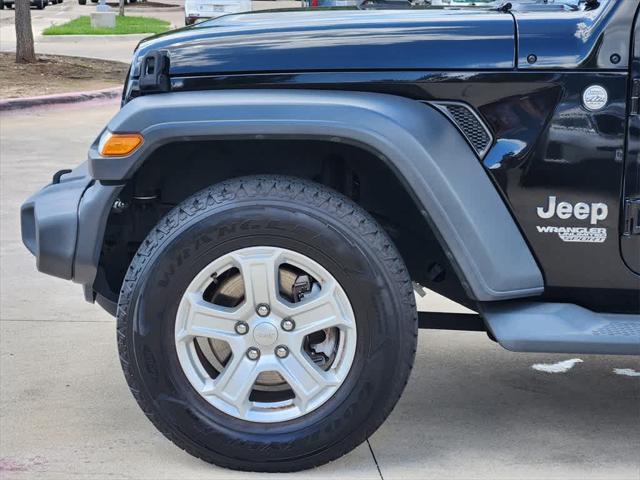 used 2018 Jeep Wrangler Unlimited car, priced at $25,000