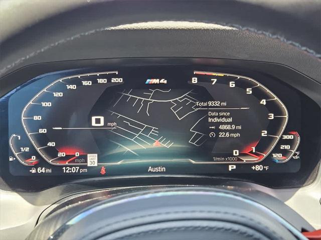 used 2022 BMW M4 car, priced at $77,500