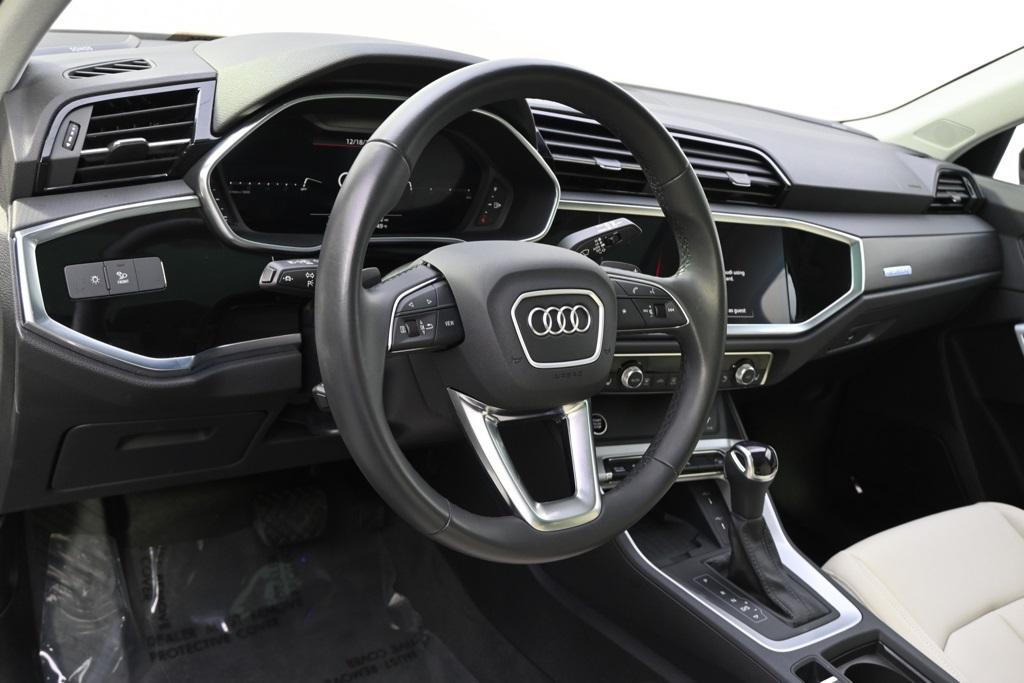 used 2024 Audi Q3 car, priced at $38,490