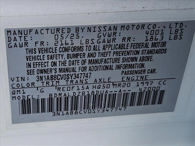 new 2025 Nissan Sentra car, priced at $21,339