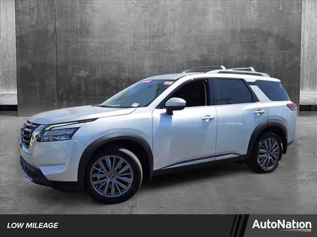 used 2025 Nissan Pathfinder car, priced at $42,421