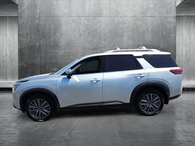 used 2025 Nissan Pathfinder car, priced at $42,421