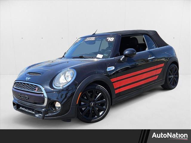 used 2018 MINI Convertible car, priced at $17,549