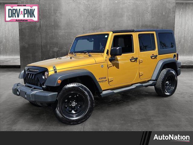 used 2014 Jeep Wrangler Unlimited car, priced at $19,455